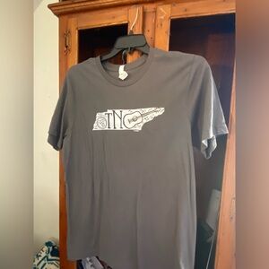 Gray TN state T-shirt Canoe12 Brand size L